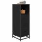 Preview: Badezimmer Schrank Schwarze Eiche 35 x 37,5 x 100 cm