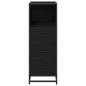 Preview: Badezimmer Schrank Schwarze Eiche 35 x 37,5 x 100 cm
