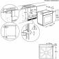 Preview: AEG OU5PB40ZSM A++ Einbaubackofen, 59,4 cm breit, 72 L, Pyrolyse, 45 Automatikprogramme, Kindersicherung, 9 Beheizungsarten, Edelstahl mit Antifingerprint