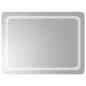 Preview: ARDEBO.de - LED-Badspiegel 80x60 cm