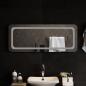 Preview: LED-Badspiegel 100x40 cm