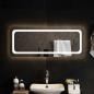 Preview: LED-Badspiegel 100x40 cm