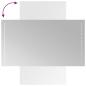 Preview: LED-Badspiegel 50x90 cm