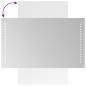 Preview: LED-Badspiegel 30x50 cm