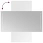 Preview: LED-Badspiegel 40x80 cm