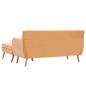 Preview: Sofa L-Form Stoff 171,5x138x81,5 cm Orange