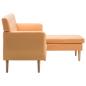 Preview: Sofa L-Form Stoff 171,5x138x81,5 cm Orange
