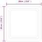 Preview: LED-Badspiegel 60x60 cm