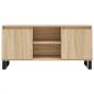 Preview: TV-Schrank Sonoma-Eiche 104x35x50 cm Holzwerkstoff
