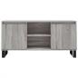 Preview: TV-Schrank Grau Sonoma 104x35x50 cm Holzwerkstoff
