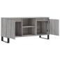 Preview: TV-Schrank Grau Sonoma 104x35x50 cm Holzwerkstoff