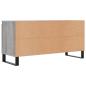 Preview: TV-Schrank Grau Sonoma 104x35x50 cm Holzwerkstoff