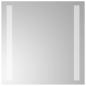 Preview: LED-Badspiegel 30x30 cm