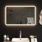 Preview: ARDEBO.de - LED-Badspiegel 80x50 cm