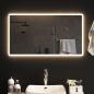 Preview: ARDEBO.de - LED-Badspiegel 90x50 cm
