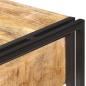 Preview: Sideboard 120x30x75 cm Raues Mango-Massivholz