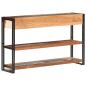 Preview: Sideboard 120x30x75 cm Recyceltes Massivholz