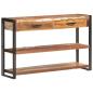 Preview: Sideboard 120x30x75 cm Recyceltes Massivholz