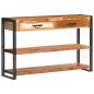 Preview: Sideboard 120x30x75 cm Recyceltes Massivholz