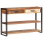 Preview: Sideboard 120x30x75 cm Recyceltes Massivholz