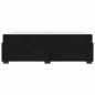 Preview: Bettgestell mit Matratze Schwarz 200 x 200 cm Samt