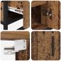 Preview: Badezimmermöbel Set mit Regal 3 pcs Altholz 35 x 37,5 x 100 cm