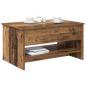 Preview: Couchtisch Altholz 80 x 50.5 x 41.5 cm Holzwerkstoff