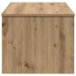 Preview: Couchtisch Eiche handwerklich 80 x 50.5 x 41.5 cm Holzwerkstoff