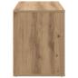 Preview: Schuhregal Eiche handwerklich 75 x 35 x 45 cm Holzwerkstoff