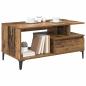Preview: Couchtisch with Drawer Altholz 90 x 49 x 45 cm Holzwerkstoff