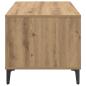Preview: Couchtisch Eiche handwerklich 90 x 49 x 45 cm Holzwerkstoff