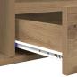 Preview: Couchtisch Eiche handwerklich 90 x 49 x 45 cm Holzwerkstoff