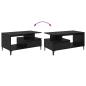 Preview: Couchtisch Schwarze Eiche 90 x 49 x 45 cm Holzwerkstoff