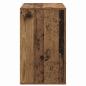 Preview: Nachttisch mit Schubladen Altholz 50 x 36 x 60 cm Holzwerkstoff