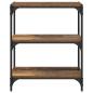 Preview: Bücherregal Altholz 60 x 33 x 71 cm Holzwerkstoff