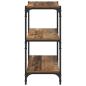 Preview: Bücherregal Altholz 60 x 33 x 71 cm Holzwerkstoff