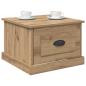 Preview: Couchtisch Eiche handwerklich 50 x 50 x 35 cm Holzwerkstoff