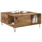 Preview: Couchtisch Altholz 80 x 80 x 36.5 cm Holzwerkstoff