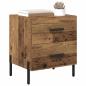 Preview: Nachttisch Altholz 40 x 35 x 47,5 cm Holzwerkstoff