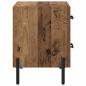 Preview: Nachttisch Altholz 40 x 35 x 47,5 cm Holzwerkstoff