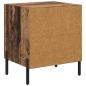 Preview: Nachttisch Altholz 40 x 35 x 47,5 cm Holzwerkstoff