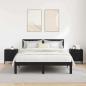 Preview: Nachttisch 2 pcs Schwarze Eiche 40 x 35 x 47,5 cm Holzwerkstoff