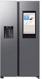 Preview: ARDEBO.de Samsung RS90F67BETEF Stand Side-by-Side Kombination, 91,2 cm breit, 614 L, NoFrost+, Wassertank, WiFi, Eis- und Wasserspender, Edelstahloptik