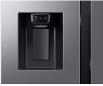 Preview: Samsung RS80F67KCTEF Stand Side-by-Side Kombination, 91,2 cm breit, 634 L, NoFrost+, Wassertank, WiFi, Eis- und Wasserspender, Edelstahloptik