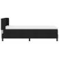 Preview: Boxspringbett mit Matratze mit Matratze Schwarz 80 x 200 cm