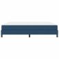 Preview: Boxspringbett mit Matratze Blau 180 x 200 cm Stoff