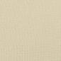 Preview: Boxspringbett mit Matratze Creme 90x200 cm Stoff Creme