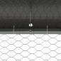Preview: Hühnerkäfig Silber 600 x 200 x 198.5 cm Verzinkter Stahl