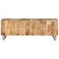 Preview: TV-Schrank 110x30x40 cm Massivholz Mango