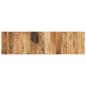 Preview: TV-Schrank 110x30x40 cm Massivholz Mango
